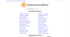Desktop Screenshot of es.numberempire.com