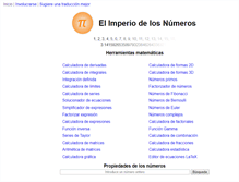 Tablet Screenshot of es.numberempire.com
